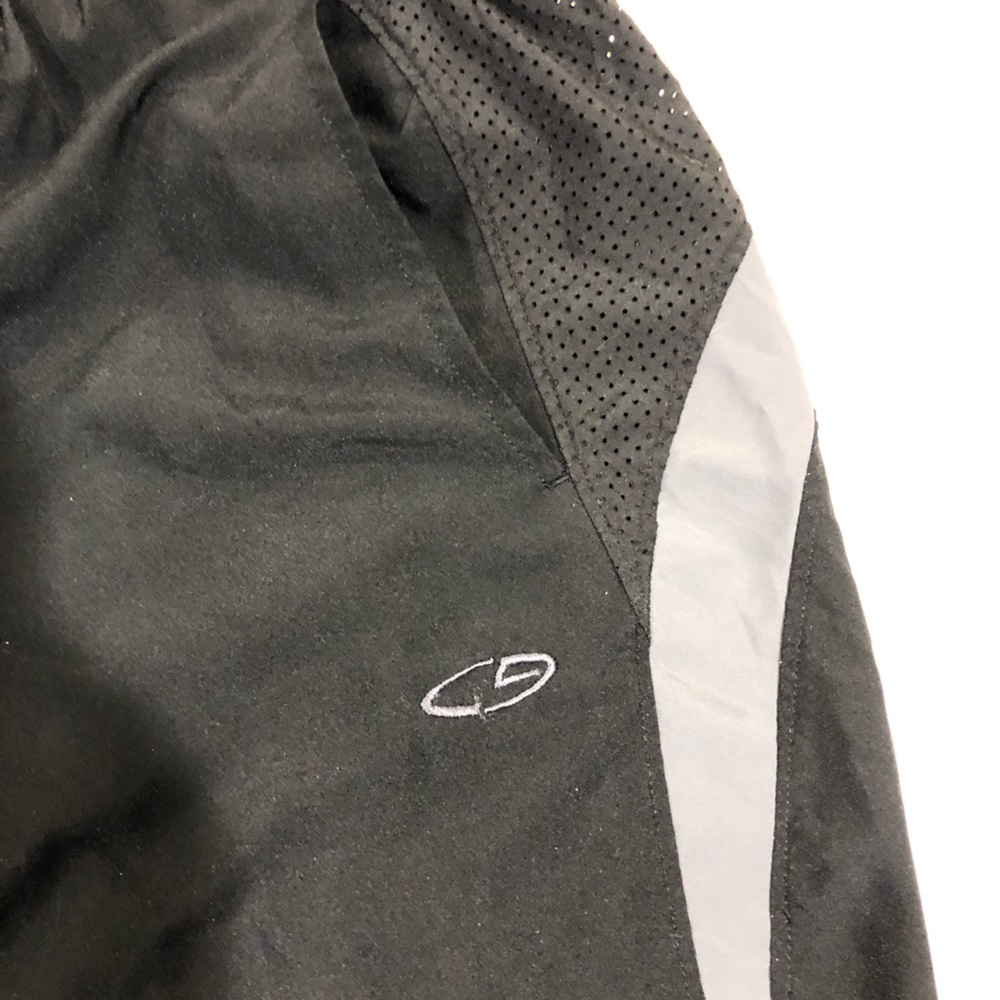 Champion Men’s Large Lightweight Track Windbreaker Pants Black / Grey - Picture 5 of 11